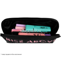 Пенал "Дерзкий розовый" 22х8х6см овальный, 1 отделение, полиэстер, сублимационная печать 68949 от магазина "Карандаш"