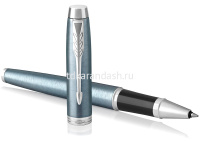 Ручка РЧ "Parker IM Core Light Blue Grey CT" F черная 1931662 от магазина "Карандаш"