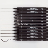 Ручка капиллярная "PIN05-200" 0,6мм черная 141524 от магазина "Карандаш"