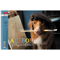 Альбом для рисования А4 40л "Профессионалы" на спирали перфорация на отрыв 4 дизайна 079781 от магазина "Карандаш"