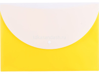 Картинка Папка-конверт на кнопке А4 0,18мм, c карманом, 5 цветов Е38977 от магазина "Карандаш" Папка-конверт на кнопке А4 0,18мм, c карманом, 5 цветов Е38977 от магазина "Карандаш"