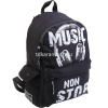 Рюкзак "Music" 40х30х17см, 600гр, 1 отделение, 3 кармана, черный 12-003/18 от магазина "Карандаш"