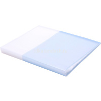 Папка 40 вкладышей А4 с карманом, полипропилен, синий 5076BLUE от магазина "Карандаш"