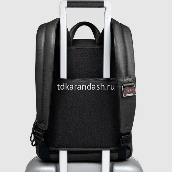 Рюкзак "Harper" 29х38х8см, 1 отделение, 3 кармана, черный, натуральная кожа CA6311AP/N от магазина "Карандаш"