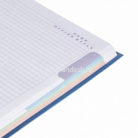 Бизнес-блокнот А4 80л "С высоты птичьего полета" клетка 5-цветный блок 7БЦ 80ББ4В1_23747 от магазина "Карандаш"