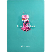 Папка-уголок "Розовый милкшейк" А4 полипропилен 0,18мм УФ-печать 65895 от магазина "Карандаш"