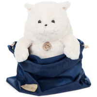 Толстый кот 33см белый AT365249 от магазина "Карандаш"