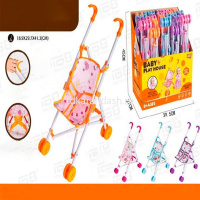 Коляска для куклы 42х18х31см сидячая пластик LT269053 от магазина "Карандаш"