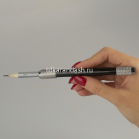 Держатель-удлинитель для карандаша двусторонний, металл, черный 2071291392 от магазина "Карандаш"