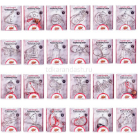 Головоломка металлическая 10х8см 24 вида E526 от магазина "Карандаш"