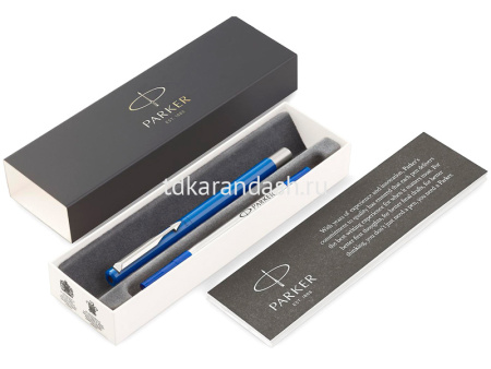 Ручка РЧ "Parker Vector Standard Blue T01" M синяя 2025418 от магазина "Карандаш"