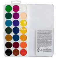 Краски акварельные 21 цвет "Школа творчества" без кисточки пластиковая упаковка 29С 1758-08 от магазина "Карандаш"