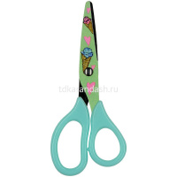 Ножницы детские 13,7см "Happycut" сталь, ручки пластиковые, лезвия с принтом, 4 вида 60-0033/04 от магазина "Карандаш"