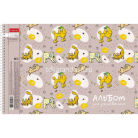 Альбом для рисования А4 24л "Забавные истории" на спирали, перфорация на отрыв, 5 дизайнов 067339 от магазина "Карандаш"