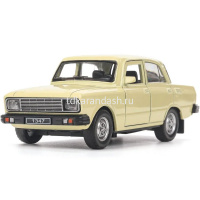 Машина "Ретро-модель" желтая, инерционная, металл 12,5см (открывающиеся двери) AZLK2140M-12-YE от магазина "Карандаш"