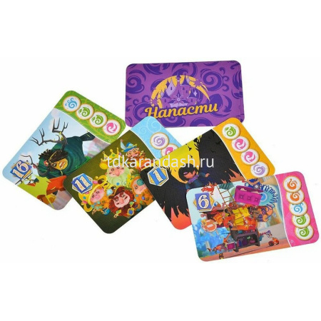 Игра настольная "Сказочный патруль. Мир, дружба, магия!" 25х25см (поле, 5 фишек, 76 карт, 5 жетонов) от магазина "Карандаш"
