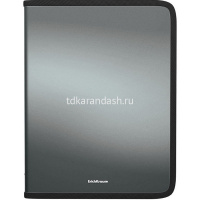 Папка на молнии A4+ "Matt Ice Metallic" пластик 0,6мм ассорти 50354 от магазина "Карандаш"