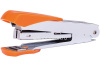 Степлер №10 12л глубина 50мм, со встроенным антистеплером, металл/пластик оранжевый E0260