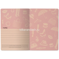 Тетрадь А5 40л клетка "Шопоголик" прошитый блок матовая ламинация 7-40-001/134 от магазина "Карандаш"