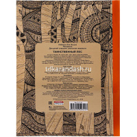 Арт-раскраска "Таинственный лес" А4 (195х275мм) 48стр. склейка, лак Р-9741 от магазина "Карандаш"