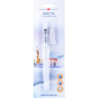 Кисть синтетика с резервуаром круглая №3 (5мм) в блистере 1571031203 от магазина "Карандаш"