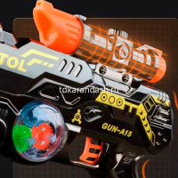 Пистолет 26,5х18,5см пластик (свет, звук) LT336081 от магазина "Карандаш"