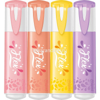 Набор маркеров текстовыделителей "Flex Pastel" 4шт, клиновидный наконечник, толщина линии 1-5 мм от магазина "Карандаш"