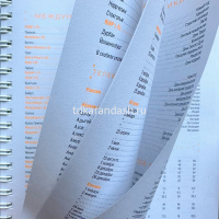 Ежедневник недатированный А5 "Torino" 272стр., бордовый, искусственная кожа, на кнопке 3-685/06 от магазина "Карандаш"