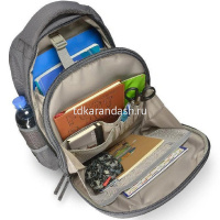 Рюкзак "Волк" 30х38х20см, 1000гр, 2 отделения, 2 кармана, серый 12-001-131/05 от магазина "Карандаш"