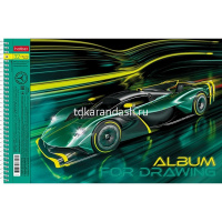 Альбом для рисования А4 32л "Из чего сделаны мальчишки" на спирали, перфорация на отрыв, 5 дизайнов от магазина "Карандаш"