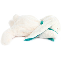 Кролик 30см белый/бирюзовый AT365153 от магазина "Карандаш"