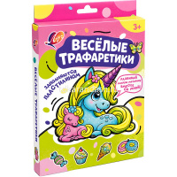 Набор для лепки "Весёлые трафаретики. Единорожки" 24х17см 36С 2412-08 от магазина "Карандаш"