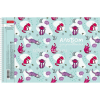 Альбом для рисования А4 24л "Забавные истории" на спирали, перфорация на отрыв, 5 дизайнов 067339 от магазина "Карандаш"