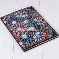 Записная книжка-мозаика по номерам А5 116стр. "Орнамент 1" кремовый блок Y9498-19 от магазина "Карандаш"