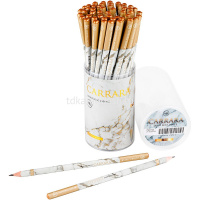 Карандаш чернографитный "Carrara 1" НВ, трехгранный корпус дерево 21-0030/95 от магазина "Карандаш"