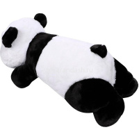 Панда 65см лежачая, с пледом, черно-белая XM24863 от магазина "Карандаш"