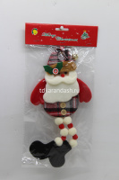 Украшение подвесное Дед Мороз, Снеговик, Олень 28см текстиль, 3 вида Y9867-24 от магазина "Карандаш"