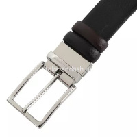 Ремень мужской 3,5см х 1,25м натуральная кожа, черный/коричневый "Modus" CU4209MO/NM от магазина "Карандаш"