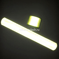 Слэп-браслет 40см светоотражающий, желтый M-7206 от магазина "Карандаш"