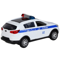Машина "Kia Sportage R. Полиция" инерционная, металл 17,5см (свет, звук, откр.двери) JB1251479 от магазина "Карандаш"