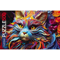 Пазлы 500 эл. "Premium. Магический кот" 48х33см 500ПЗ2_30933/086599 от магазина "Карандаш"