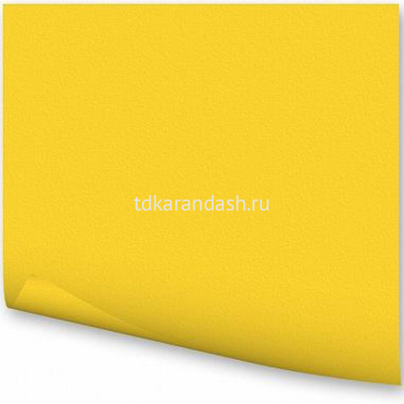 Бумага тонированная 50х70см 300г/м2 желтая банановая 6114