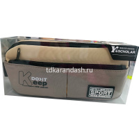 Пенал "Keep do it" 21х10х7см прямоугольный, 2 отделения, 1 карман, текстиль, с ручкой, 3 цвета 11643 от магазина "Карандаш"