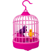 Картинка Клетка с птицами 14х10см пластик, 3 вида (свет, звук) 2085030/B8805A от магазина "Карандаш" Клетка с птицами 14х10см пластик, 3 вида (свет, звук) 2085030/B8805A от магазина "Карандаш"