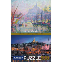 Пазлы 500 эл. "Premium. Art&Photo. Поль Синьяк. Вид на порт Марселя" 33х48см 500ПЗ2_28282/077400 от магазина "Карандаш"
