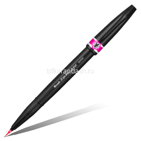 Маркер-кисть "Brush Sign Pen Artist" 0,5-5мм розовый SESF30C-PX