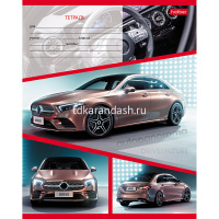 Тетрадь А5 18л линия "Автопанорама" на скобе 5 дизайнов 18Т5В2/012309 от магазина "Карандаш"