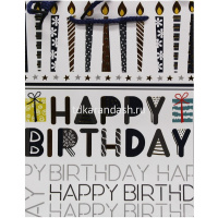 Картинка Пакет подарочный "С Днем Рождения" 26х32х12см 4 вида ZH2035 от магазина "Карандаш" Пакет подарочный "С Днем Рождения" 26х32х12см 4 вида ZH2035 от магазина "Карандаш"