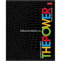 Тетрадь А5 48л клетка "THEBOOK" на скобе тиснение CROCO 5 дизайнов 072241 от магазина "Карандаш"