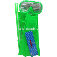 Набор д/плавания (ласты, маска, трубка, беруши) размер S, 3 цвета Y10924-24 от магазина "Карандаш"